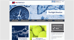 Desktop Screenshot of pjstrategy.com