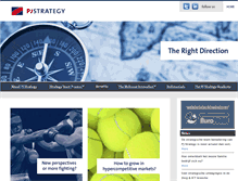 Tablet Screenshot of pjstrategy.com